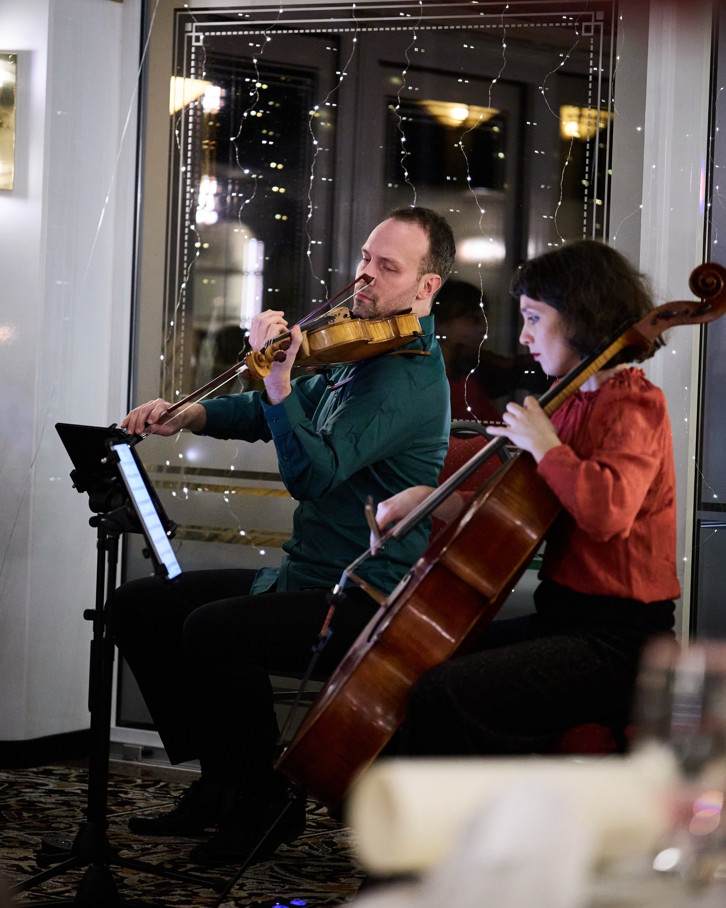 Klassische Live-Musik bei einem Dinnerabend der Strandperle