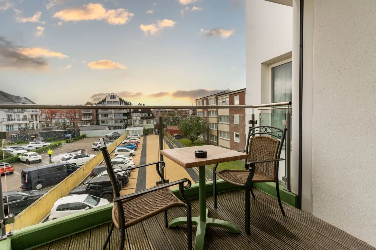 Blick aus einer Suite im Admiralsflügel